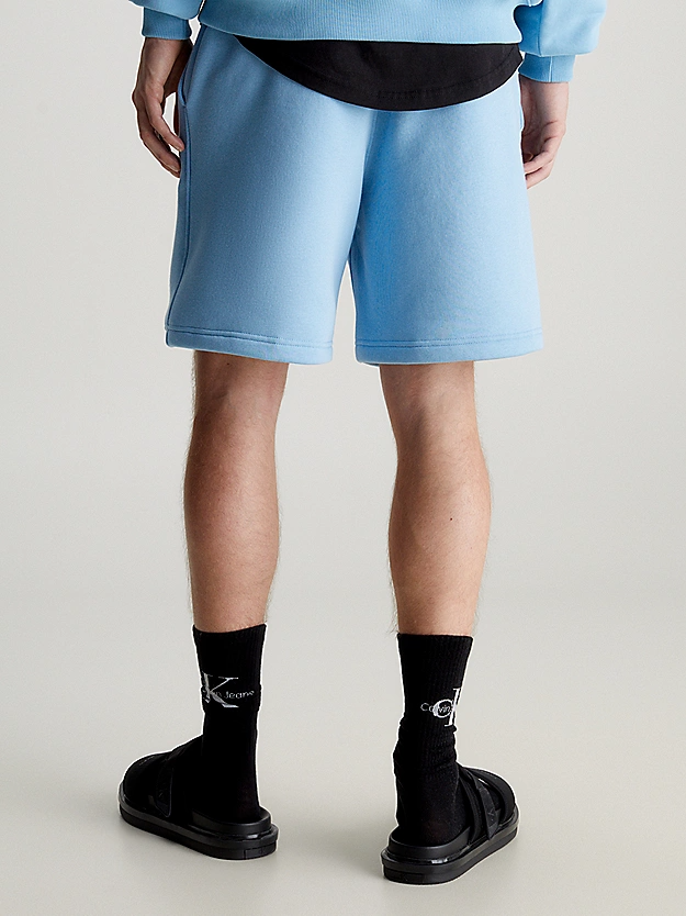 Calvin Klein Jeans Monogram Fleece Jogger Shorts