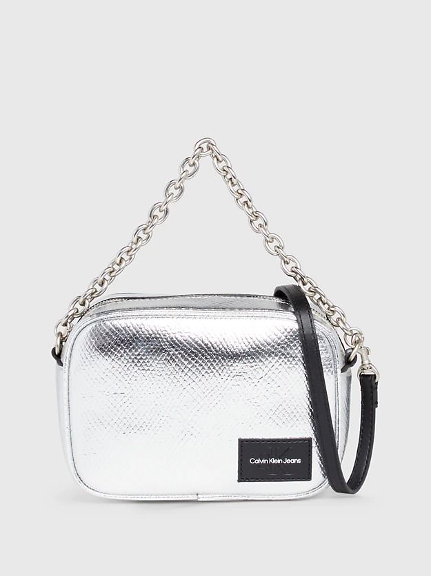 Calvin Klein Jeans Snakeskin Shoulder Bag