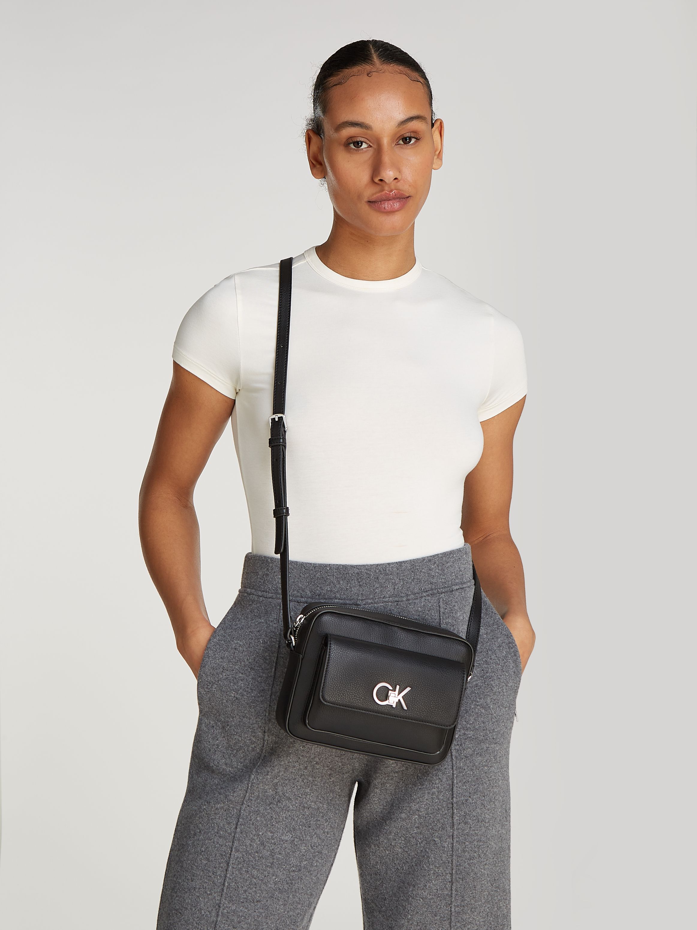 Calvin Klein Jeans Logo Crossbody Bag