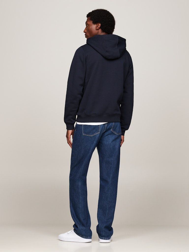 Tommy Hilfiger Arched Logo Drawstring Hoodie