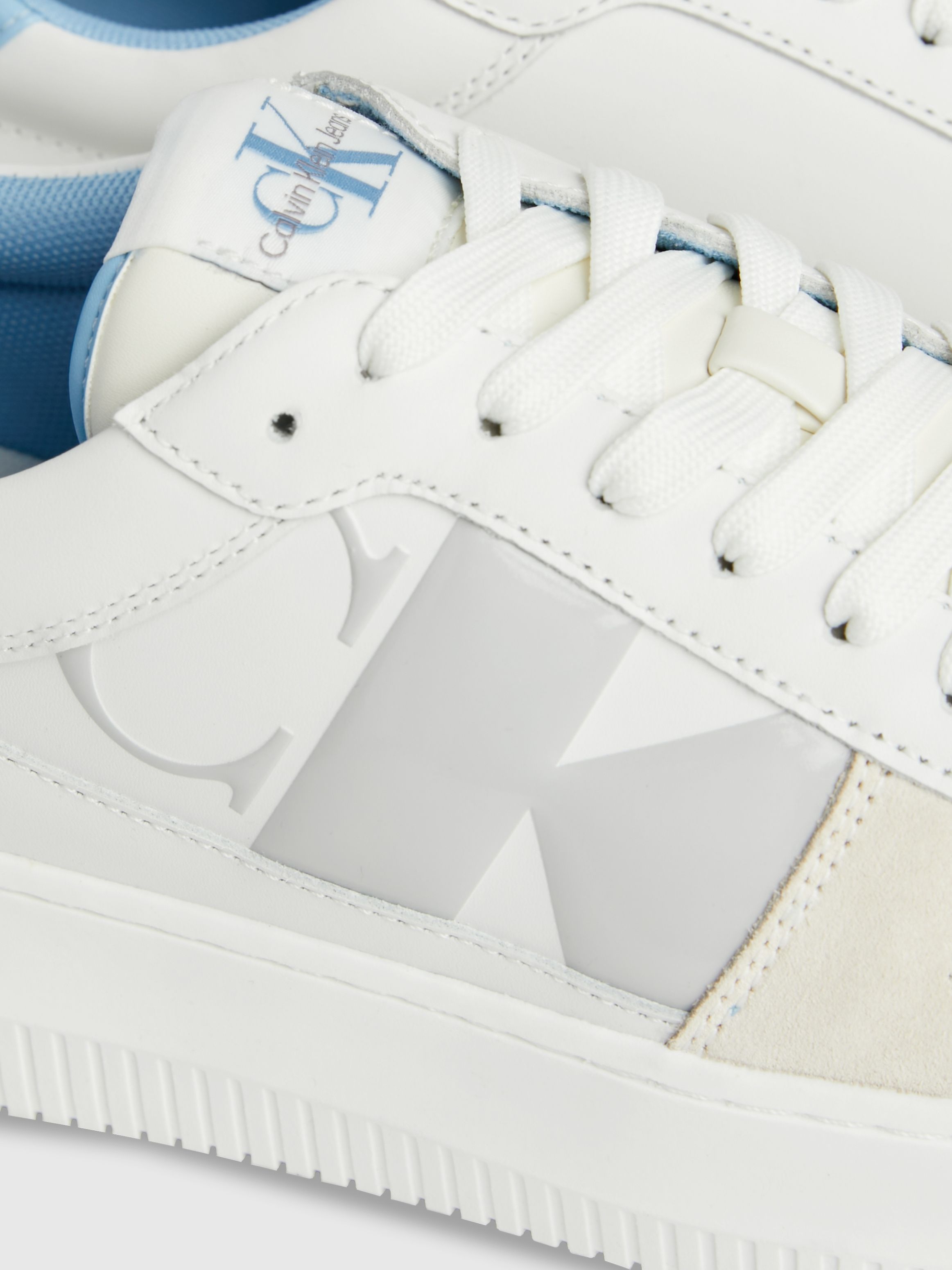 Calvin Klein Jeans Leather Trainers 