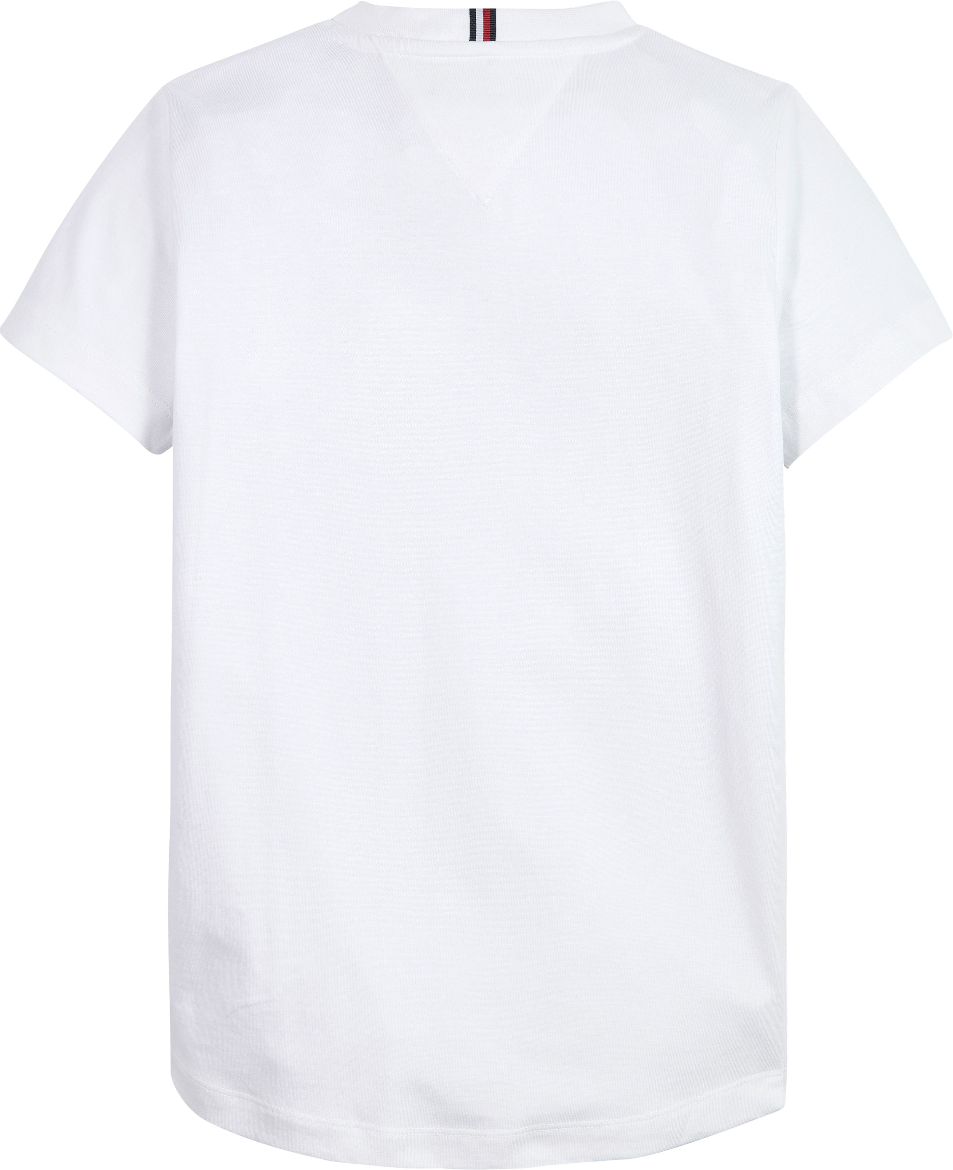 Tommy Hilfiger Global Stripe T Shirt White