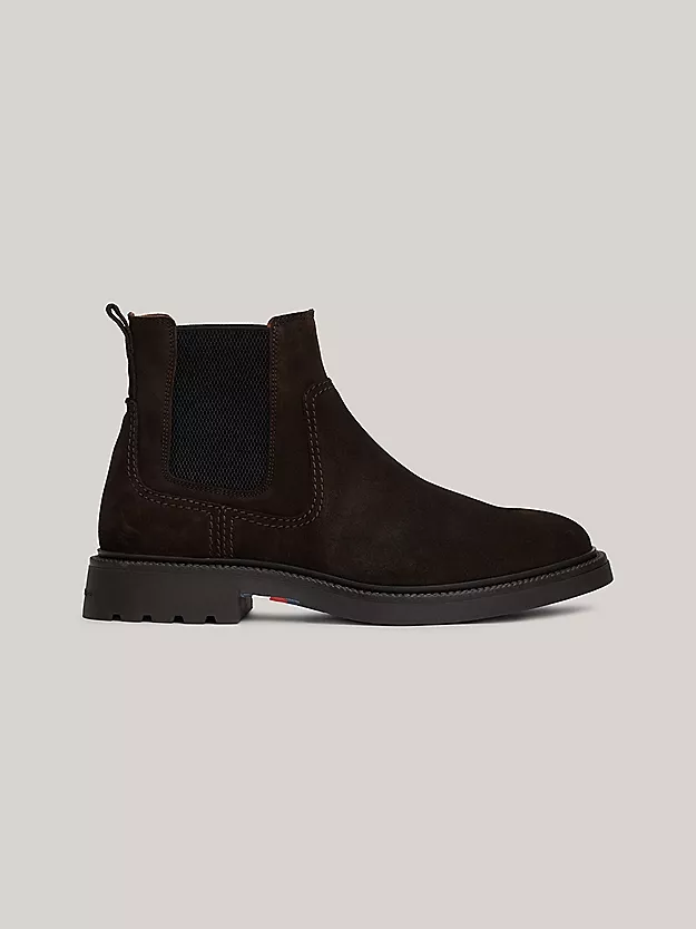 Tommy Hilfiger Lightweight Suede Chelsea Boots