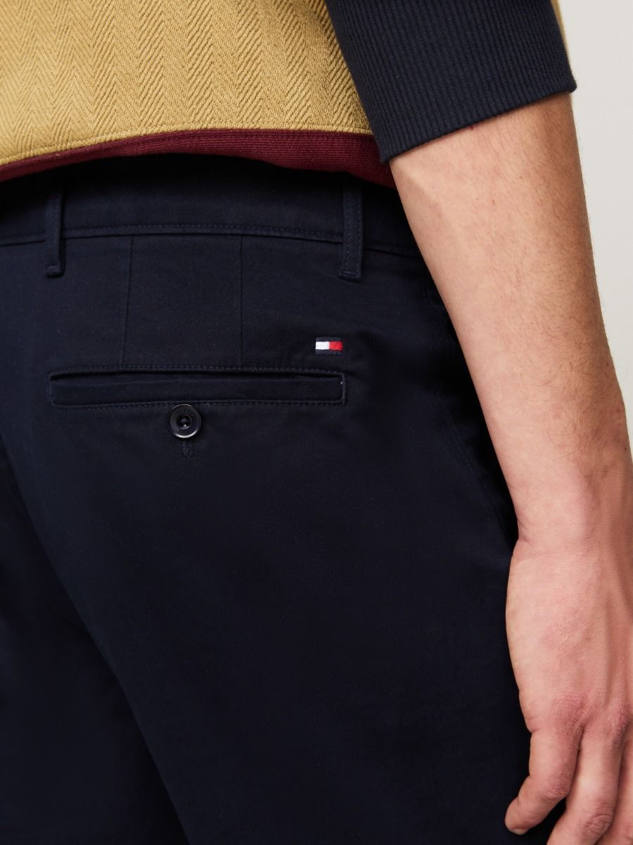 Tommy Hilfiger Denton Stretch Cotton Straight Chinos