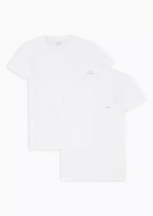 Armani Exchange 2 Pack Slim Loungewear T-shirt